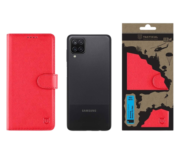 Tactical Field Notes pro Samsung Galaxy A12 Red - 1513848 - zdjęcie 3